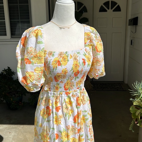 Faithfull the Brand Loucetta Midi Dress - Picture 6 of 12